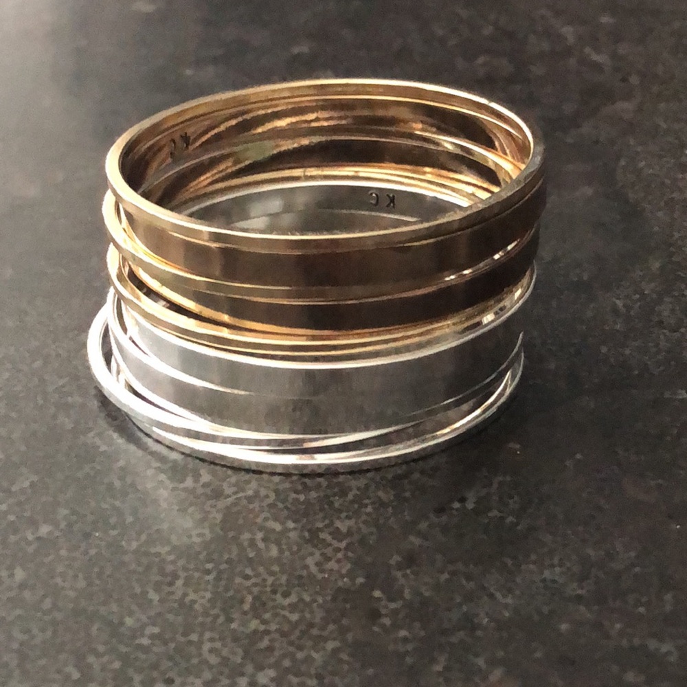 Gold & Silver Plated Bangle Sets
